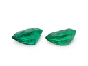 Zambian Emerald 9x6.1mm Pear Shape Pair