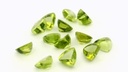 Peridot 6.00mm Trilliant Cabochon