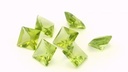 Peridot 5.00mm Princess Cut