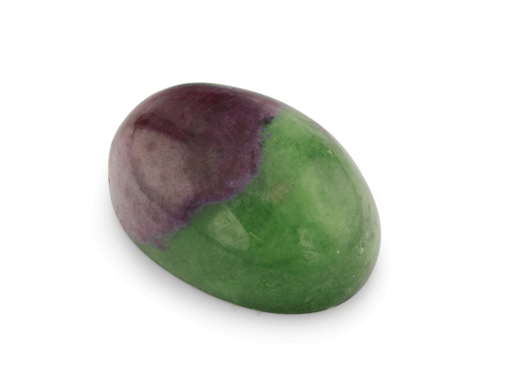 Ruby Zoisite 21x18.7mm Oval Cabochon 