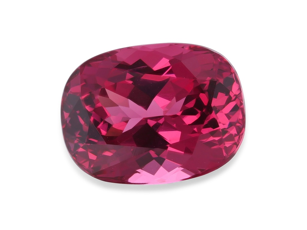 Spinel 8.7x6.6mm Cushion Pink/Red