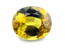 Parti Sapphire 10.5x8.9mm Oval Yellow Blue