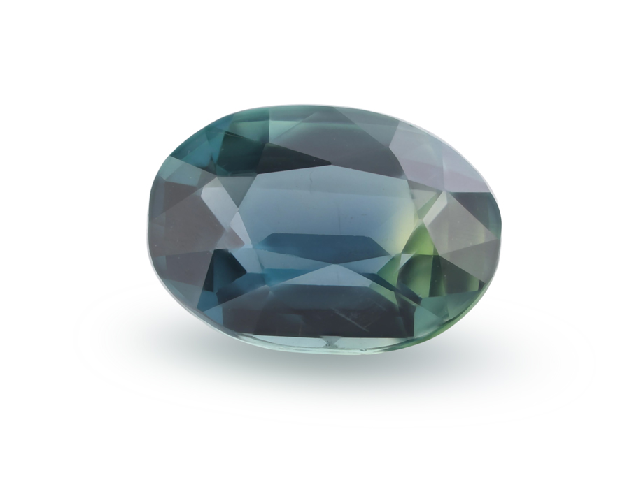 Sapphire 7.5x5.35mm Oval Teal