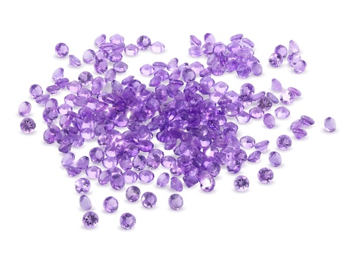 [QARB0175S] Amethyst 1.75mm Round Mid to Strong Diamond Cut