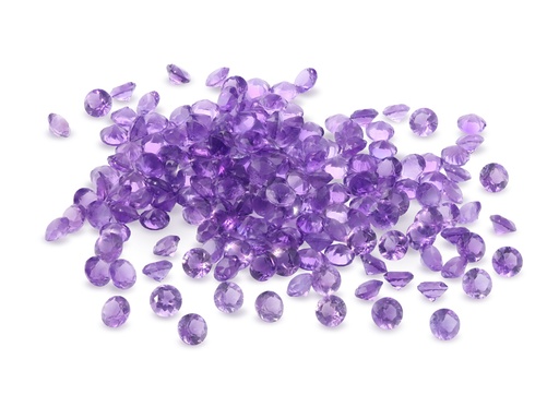 [QARB0250S] Amethyst 2.50mm Round Mid to Strong Diamond Cut