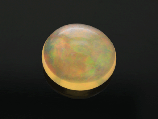 [NX20062] Mexican Fire Opal 12.5x11.2mm Oval Cabochon