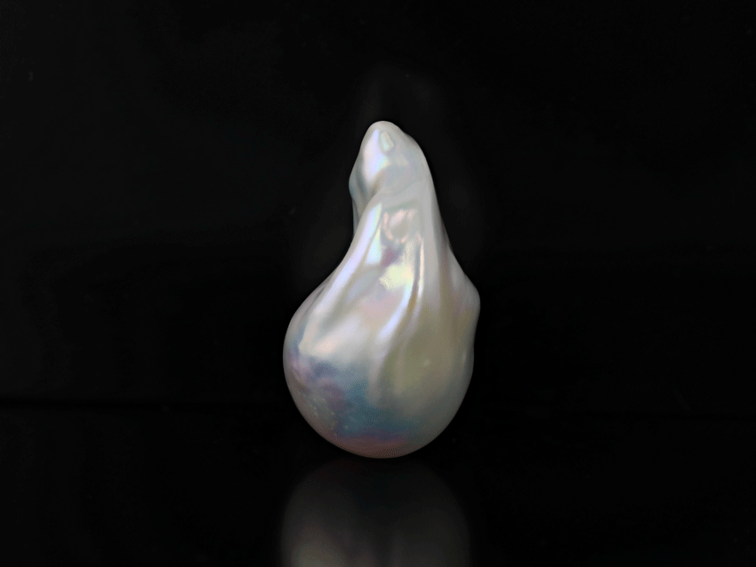 Pearl F/W Baroque White 26x20mm FreeForm H/D