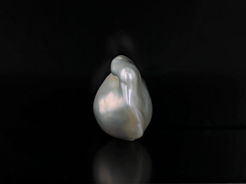 Pearl F/W Baroque White 22x17mm FreeForm H/D