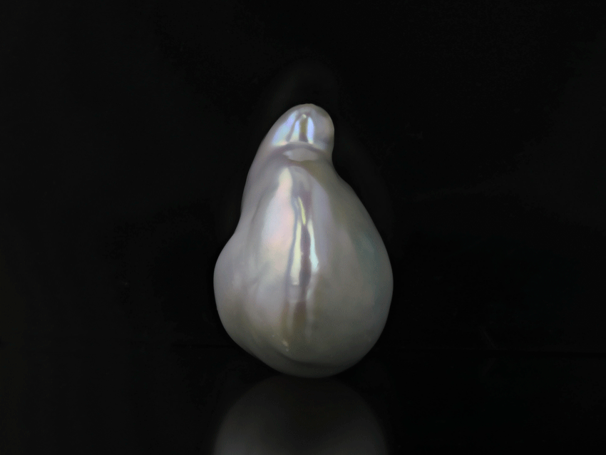Pearl F/W Baroque White 26x19mm FreeForm H/D