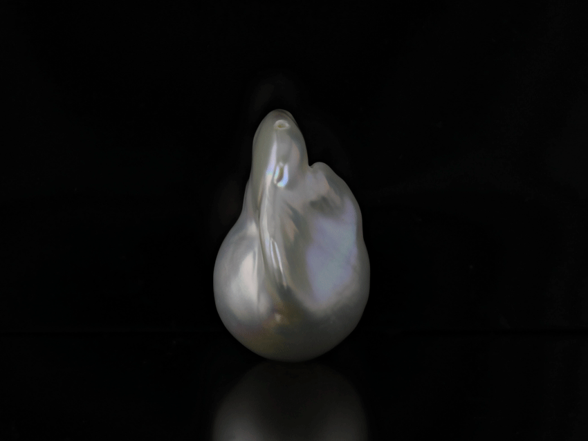 Pearl F/W Baroque White 24x19mm FreeForm H/D