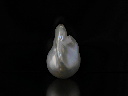 Pearl F/W Baroque White 24x19mm FreeForm H/D