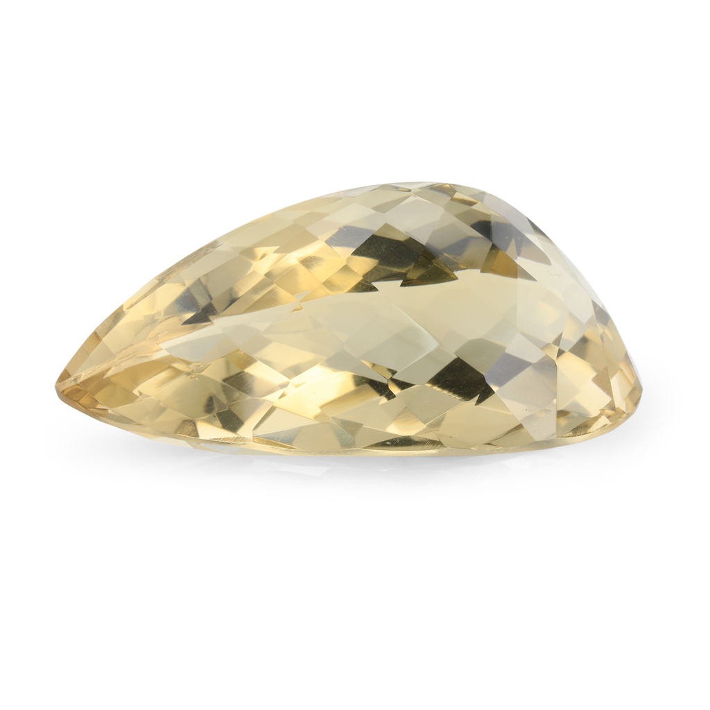 Citrine 55x32mm Pear Shape CHK Top 