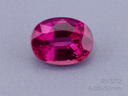Mozambique Ruby 6.85x5.14mm Oval - Certified UNHEATED