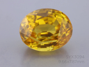 Ceylon Yellow Sapphire 9.66x7.87mm Oval - Certified