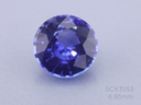 Ceylon Sapphire 6.85mm Round Blue