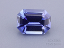 Ceylon Sapphire 7.3x5.3mm Emerald Cut Blue