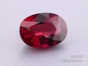 Mozambique Ruby 7.95x5.67mm Oval - UNHEATED Certified