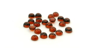 Almandine Garnet 3.00mm Round Cabochon