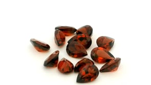 Almandine Garnet 6x4mm Pear Shaped 