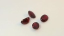 Ruby 5x3mm+/- Oval Dark Red