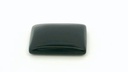 Onyx 12x10mm  Double Bevel Buff Top Baguette