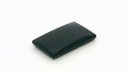 Onyx 12x7mm Double Bevel Buff Top Baguette