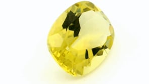 Lemon Quartz 16x12mm Cushion