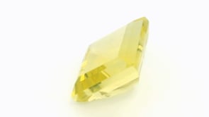 Lemon Quartz 12mm Carre Cut