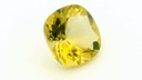 Lemon Quartz 12mm Square Cushion