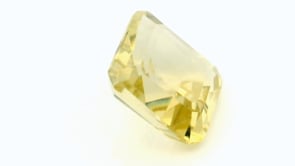 Lemon Quartz 10mm Square Emerald Cut 