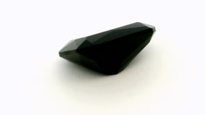Black Spinel 16x12mm Emerald Cut