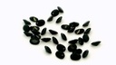 Black Spinel 3x2mm Oval