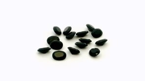 Black Spinel 4x3mm Oval