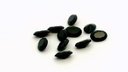 Black Spinel 6x4mm Oval