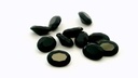 Black Spinel 7x5mm Oval