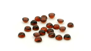 Almandine Garnet 2.75mm Round Cabochon