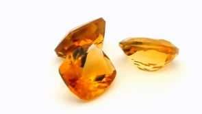 Citrine 11x9mm Cushion