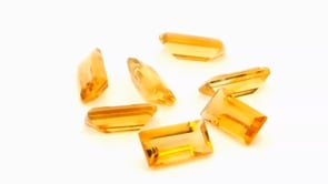 Citrine 8x5mm Baguette