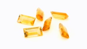 Citrine 8x6mm Baguette 
