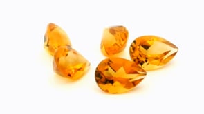 Citrine 8x5mm Pear Shape