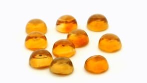 Citrine 5.00mm Round Cabochon