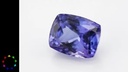 Tanzanite 9x7mm Cushion 
