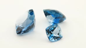 Topaz London Blue 6.00mm Square Cushion