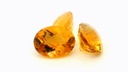 Citrine 9x7mm Oval Chequerboard