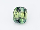 Parti Sapphire 8.62x7.33mm Cushion Blue Green