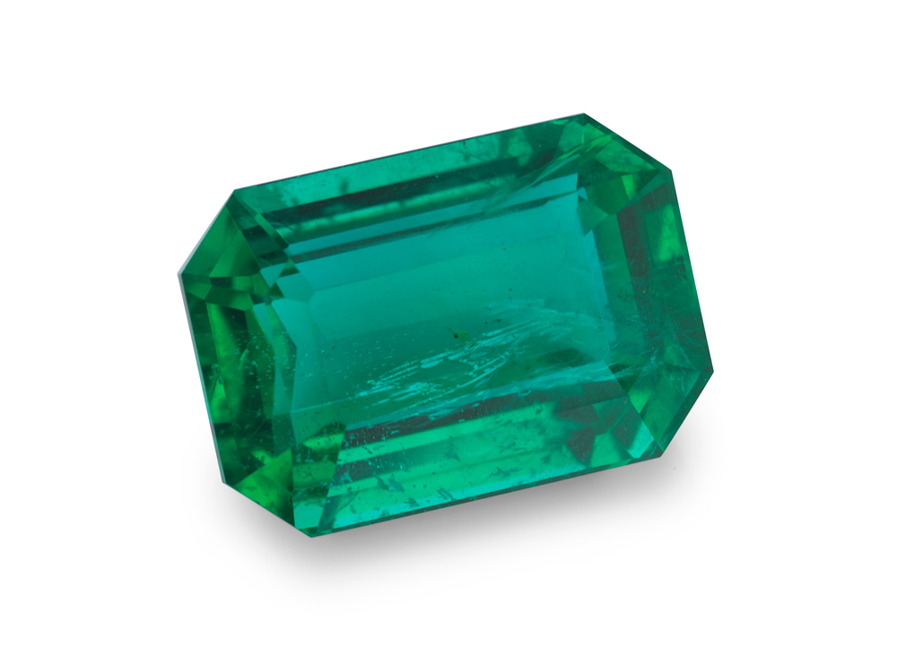 Zambian Emerald 10.06x7.03mm Emerald Cut