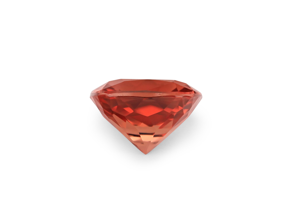 Spinel 6x5.9mm Cushion Orange