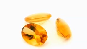 Citrine 7x5mm Oval Buff Top