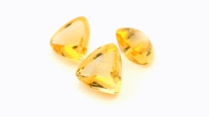 Citrine 4.00mm Trilliant Cabochon
