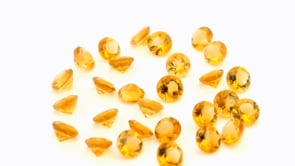 Citrine 1.00mm Round